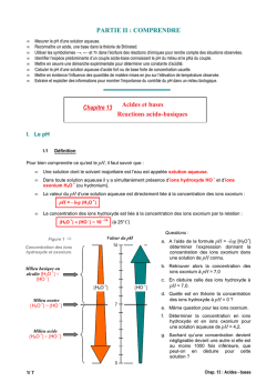 Ch 13 - Echange de proton