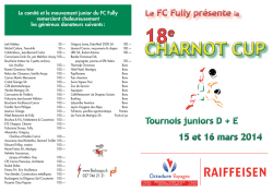 Charnot Cup 2014