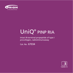 UniQ&reg; - Orion Diagnostica