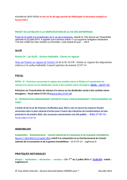 Lire la suite - CRIDON Lyon