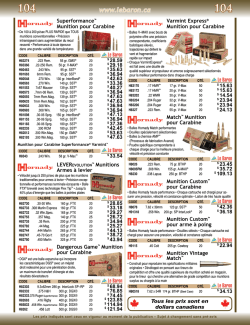 Munitions