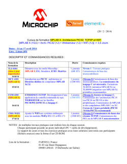 Cursus de formation MPLAB X, Architecture PIC32