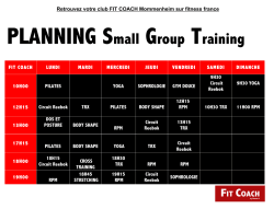 Retrouvez votre club FIT COACH Mommenheim sur fitness france