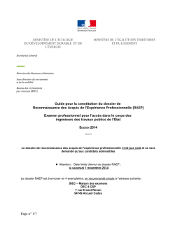 Guide RAEP ITPE PRO 2014-V2