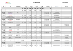 Le calendrier UFOLEP Ile de France est en ligne
