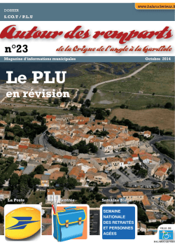 Le PLU - Mairie de Balaruc Le Vieux