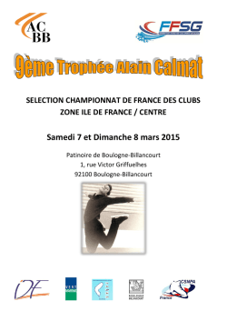 Annonce Calmat 2015 - ACBB Sports de Glace