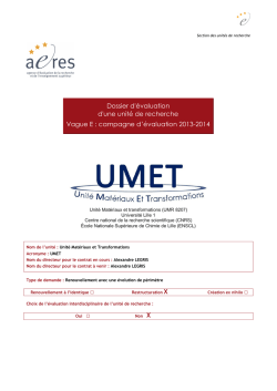 Document pdf - UMET - Université Lille 1