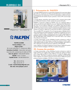 T&eacute;l&eacute;charger - takpvc, Une ouverture pour votre avenir