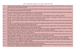 Autodict&eacute;es des CM1