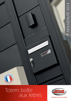 Totem pour bo&icirc;te aux lettres