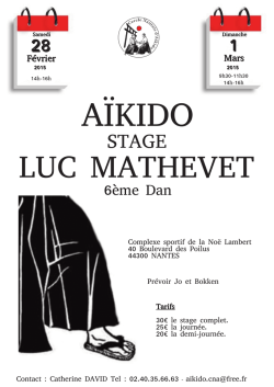 Luc Mathevet à Nantes 28 février