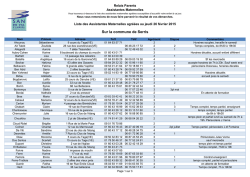 Sur la commune de Serris