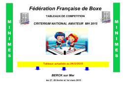 TAB CNA MH 2015 - F&eacute;d&eacute;ration fran&ccedil;aise de boxe