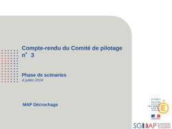 D&eacute;crochage scolaire - Sc&eacute;narios et plans d`action
