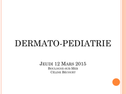 dermatologie pediatrique