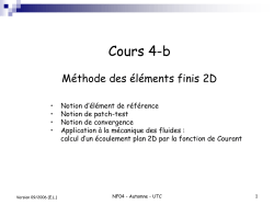 NF04 Modélisation numérique des problèmes de l`ingénieur