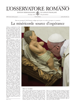 L`O S S E RVATOR E ROMANO