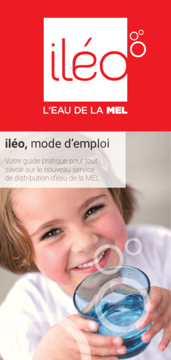 il&eacute;o, l`eau de la MEL Mode d`emploi (pdf 10,2 Mo)