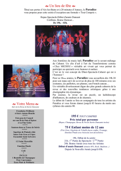 Soir&eacute;e St Sylvestre 2015-16