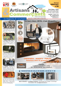Magazine Ouest 35 - Artisans & Commer&ccedil;ants
