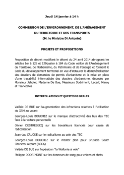 Commission de l`Environnement