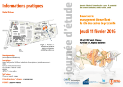 Journ&eacute;e d`&eacute;tude "Favoriser le management bienveillant"