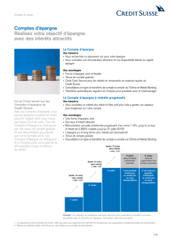 "Comptes d`&eacute;pargne" PDF