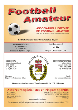 O.O.26 du 17/01/16