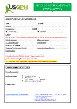 T&eacute;l&eacute;chargez le bulletin d`inscription (format )