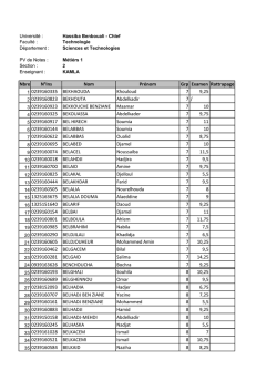 Section2 - Universite Hassiba Ben Bouali de Chlef