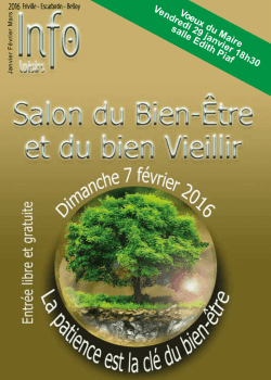 2016 Voeux du Maire Vendredi 29 janvier - Friville