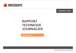 RAPPORT TECHNIQUE JOURNALIER