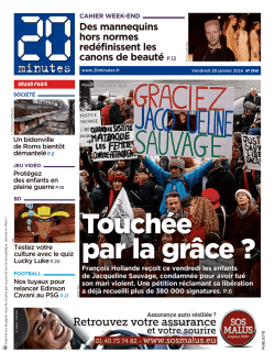 Touchée par la grâce ?