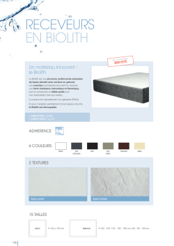 receveurs en Biolith