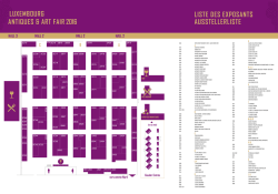 le plan du salon - Antiques & Art Fair