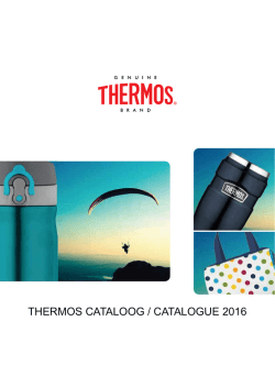 THERMOS CATALOOG / CATALOGUE 2016