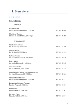 T&eacute;l&eacute;chargement carnet d`adresses - association P&eacute;rinatalit&eacute; Valais