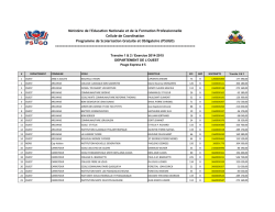 Psugo Express # 5 Ministère de l`Education Nationale et