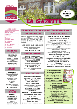 LA GAZETTE - H&eacute;ricourt-en-Caux