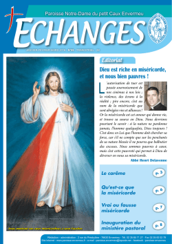 Journal échanges n°89 - Notre-Dame du petit Caux Envermeu