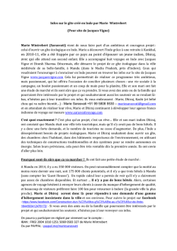informations - Jacques Vigne