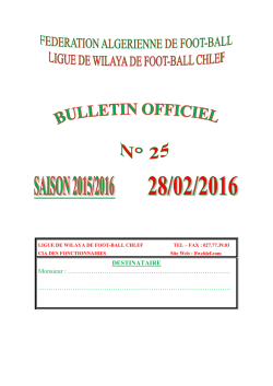 DESTINATAIRE Monsieur