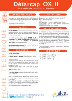 F IC H E T E C H N IQ U E