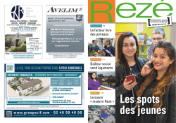 Rez&eacute; Mensuel n&deg;110 Mars 2016 ( pdf - 3,80 Mo)