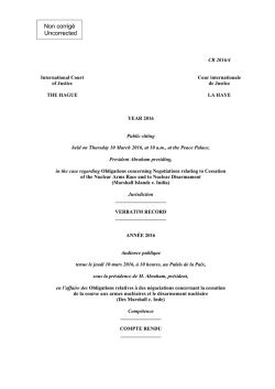 cr 2016/4 - miind - Cour internationale de Justice