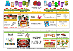 Lundi 9 F&eacute;vrier