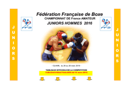 Tab CFA JH 2016 - F&eacute;d&eacute;ration Fran&ccedil;aise de Boxe