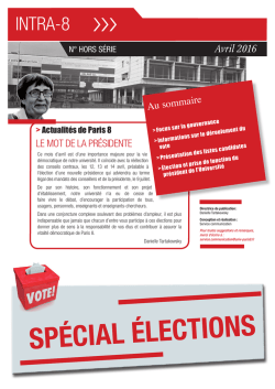 intra-8 - Université Paris 8