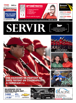 27 avril 2016 - Journal Servir